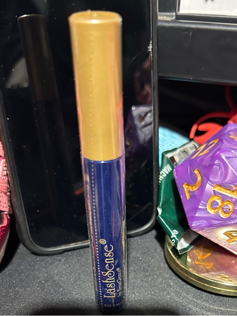 SeneGence Mascara - Navy Blue Tube with Gold Cap